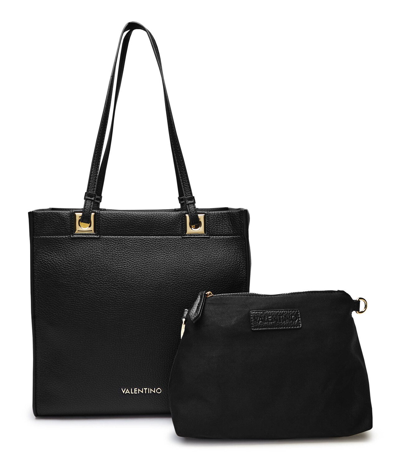Сумка-шоппер Valentino + marsupio POST, черный 
Сумка-шоппер Valentino + marsupio POST, черный