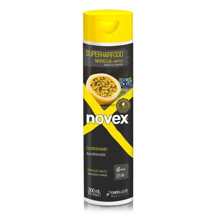 Superfood Веганский кондиционер с маракуйей и черникой 300 мл/10 унций, Novex
Superfood Веганский кондиционер с маракуйей и черникой 300 мл/10 унций, Novex