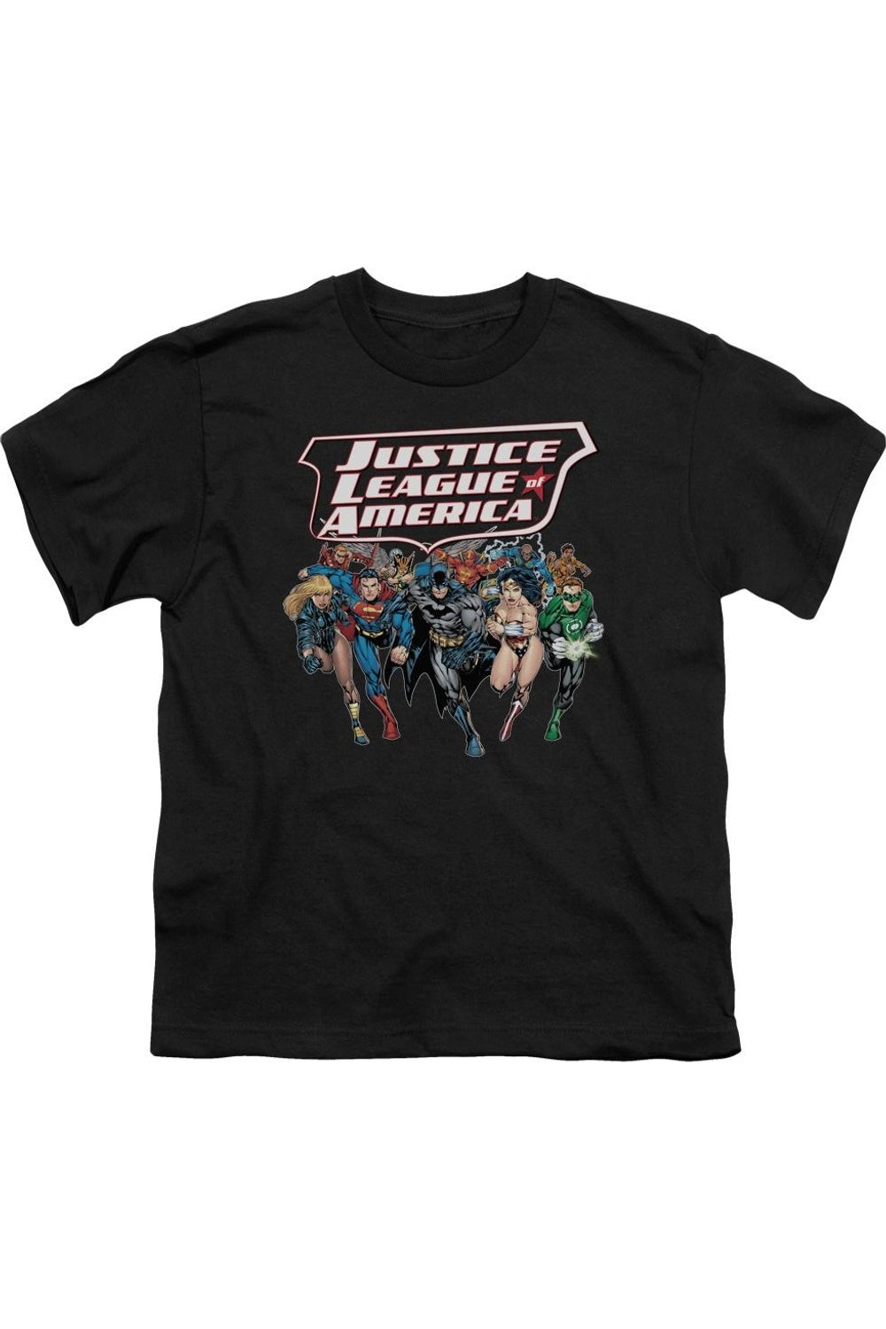 Футболка для детей с зарядкой Justice League of America Gildan, черный
Футболка для детей с зарядкой Justice League of America Gildan, черный