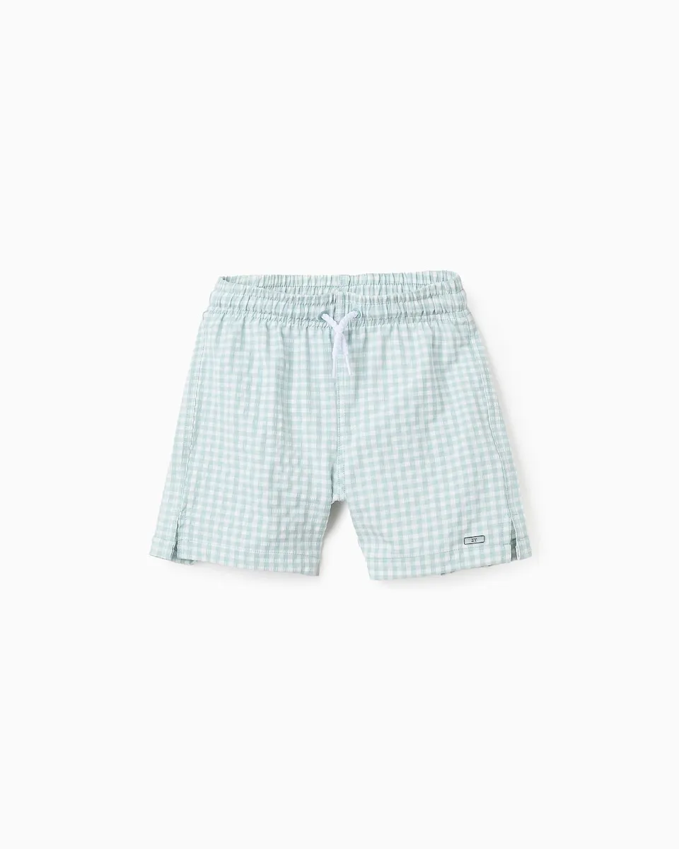 Детский купальник в клетку виши с регулируемым шнурком Zippy, светло-голубой
Детский купальник в клетку виши с регулируемым шнурком Zippy, светло-голубой