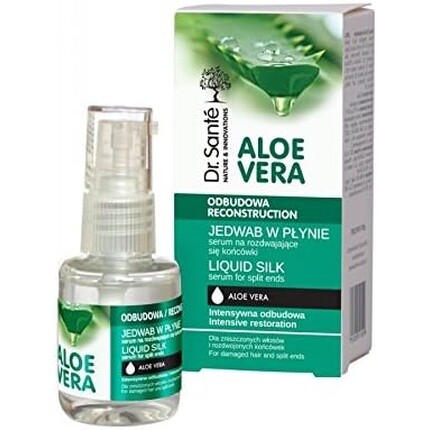 Dr Sante Aloe Vera Жидкая шелковая сыворотка для секущихся кончиков и поврежденных волос 30мл, Dr Sante
Dr Sante Aloe Vera Жидкая шелковая сыворотка для секущихся кончиков и поврежденных волос 30мл, Dr Sante