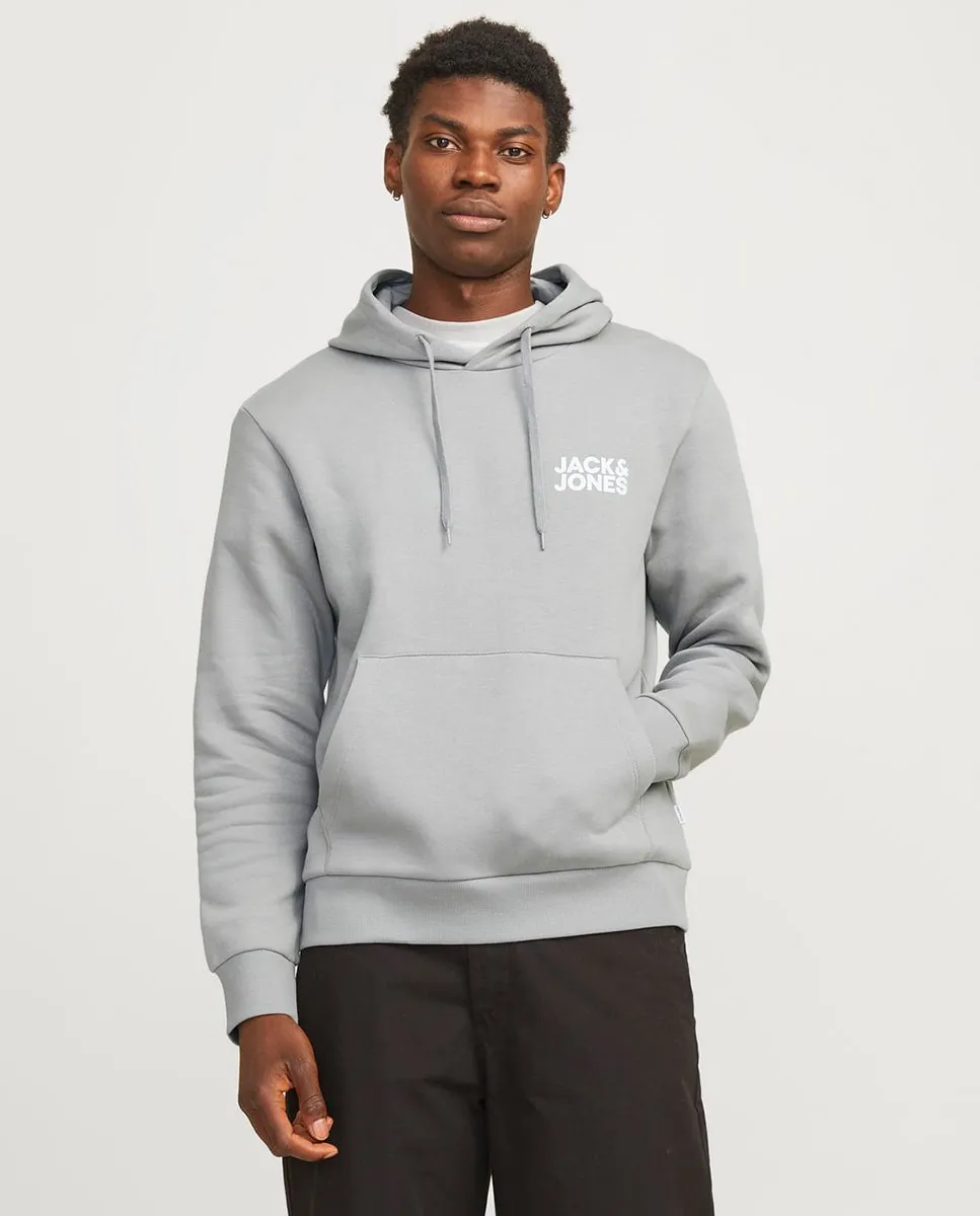 Мужская синяя толстовка с капюшоном Jack & Jones, серый
Мужская синяя толстовка с капюшоном Jack & Jones, серый