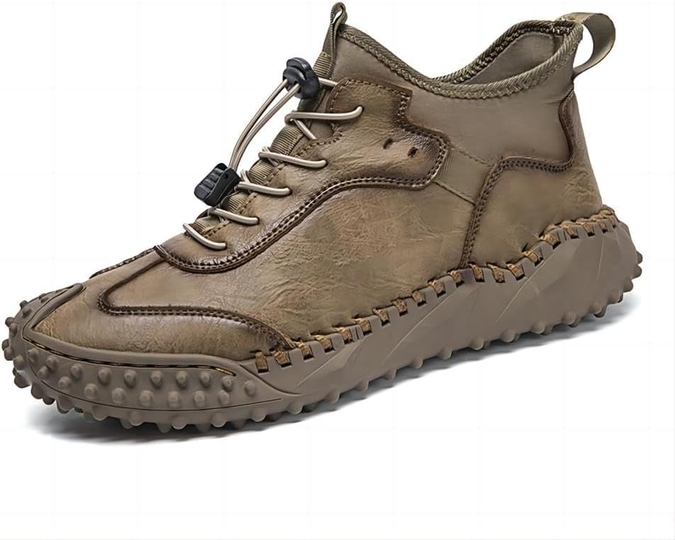 Мужские повседневные кожаные туфли Asifn, легкие дышащие ботинки ручной работы для вождения и прогулок, классические обувь, хаки
Мужские повседневные кожаные туфли Asifn, легкие дышащие ботинки ручной работы для вождения и прогулок, классические обувь, хаки