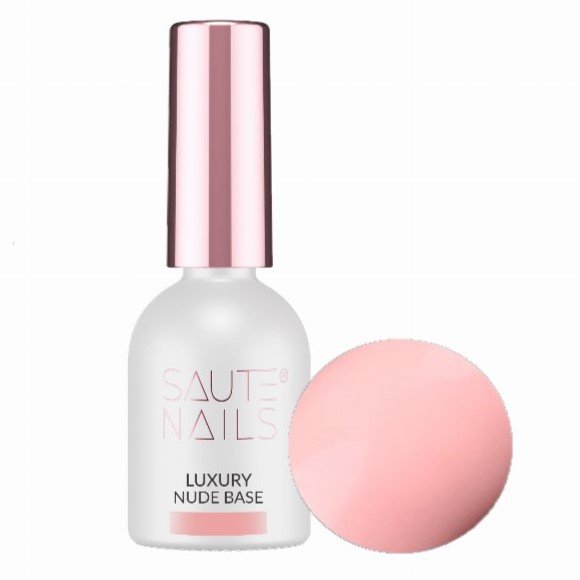 SAUTE NAILS Гибридная база для ногтей Luxury NUDE BASE - 8 мл 
SAUTE NAILS Гибридная база для ногтей Luxury NUDE BASE - 8 мл