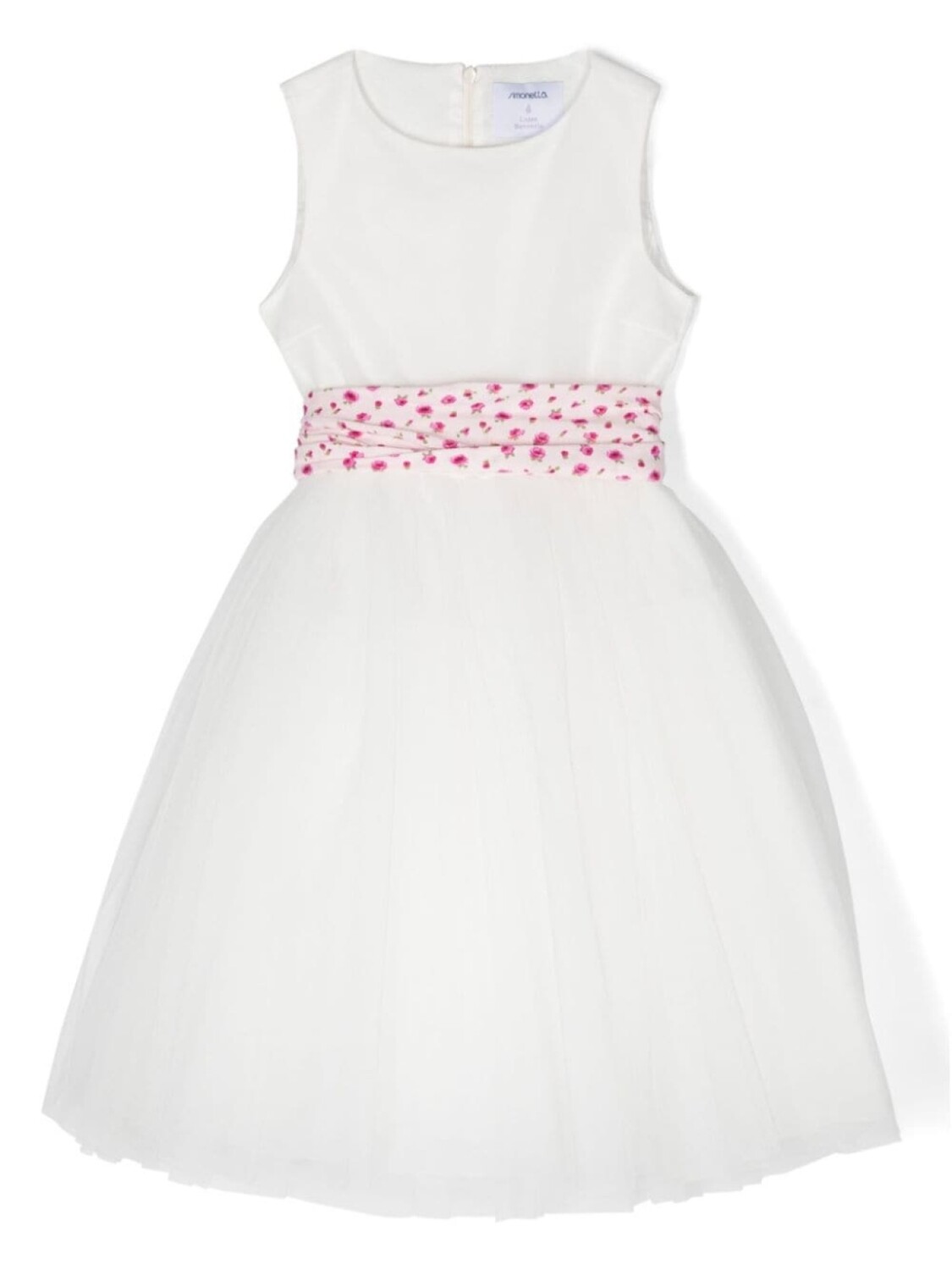 Simonetta платье с цветочным декором, белый
Simonetta платье с цветочным декором, белый