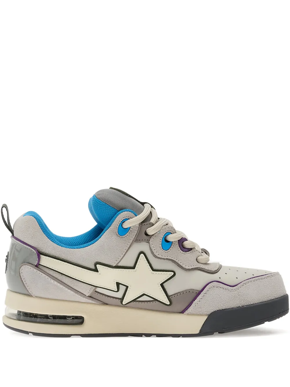 Кроссовки с нашивкой в виде звезды A Bathing Ape, серый
Кроссовки с нашивкой в виде звезды A Bathing Ape, серый