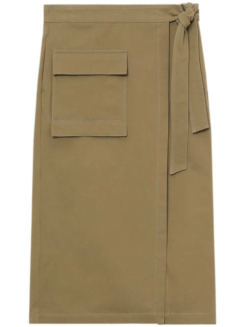 Юбка миди с завязками Closed, нейтральный 
Юбка миди с завязками Closed, нейтральный