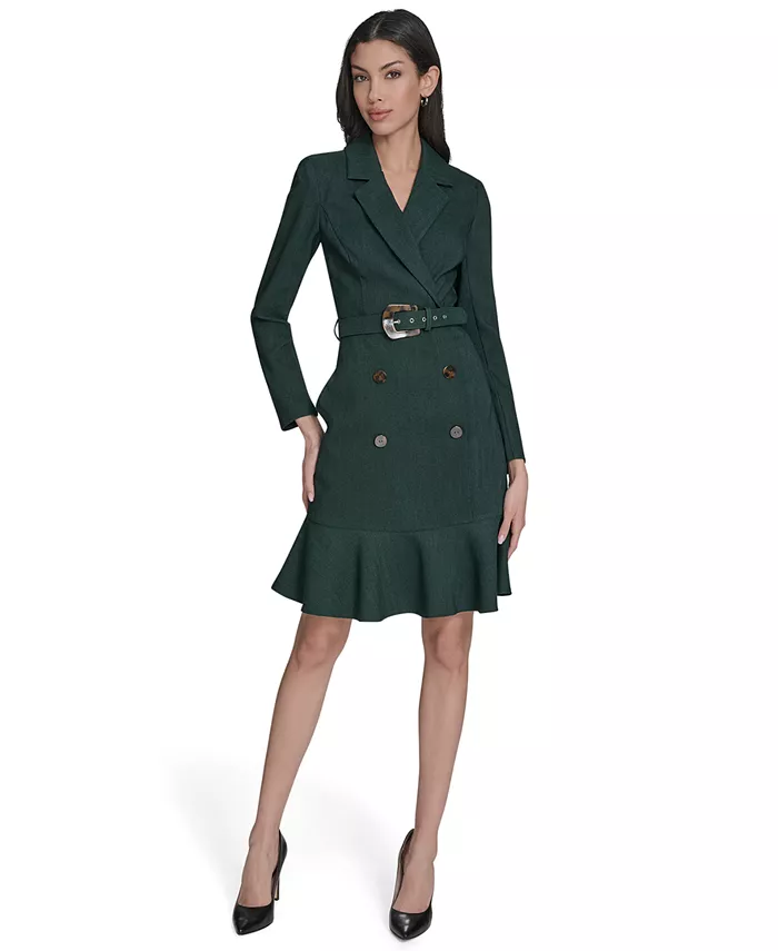 Женское платье-жакет с узором «ёлочка» Eliza J
Женское платье-жакет с узором «ёлочка» Eliza J