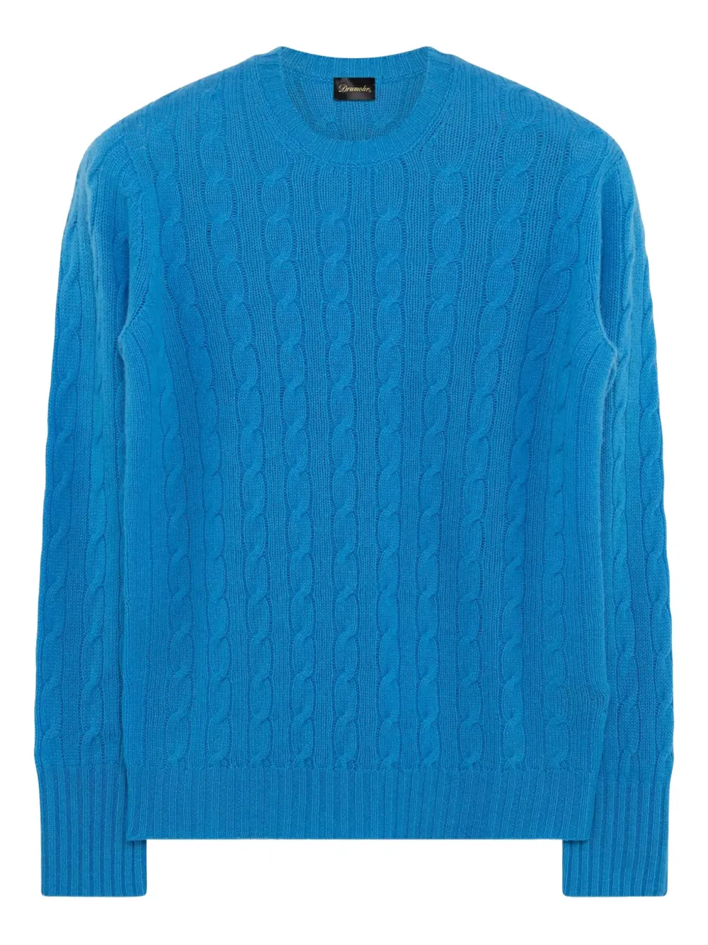 Свитер фактурной вязки Drumohr, синий
Свитер фактурной вязки Drumohr, синий