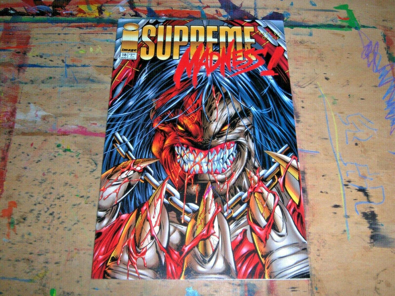 SUPREME #18, August 1994 (Image Comics)
SUPREME #18, August 1994 (Image Comics)