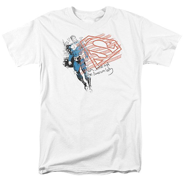 Футболка с принтом Superman super american flag Licensed Character
Футболка с принтом Superman super american flag Licensed Character