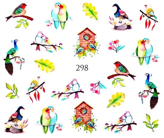 Водные наклейки для ногтей - №298, Raisin
Водные наклейки для ногтей - №298, Raisin