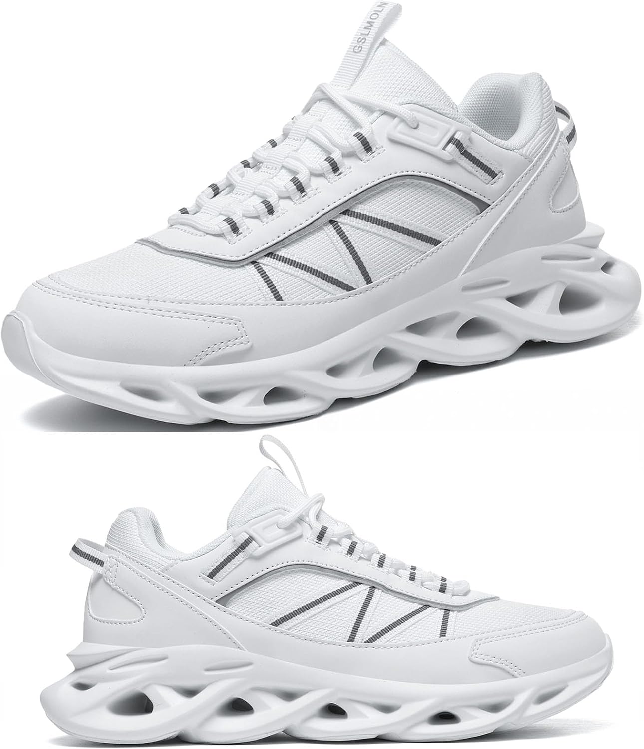 Мужские кроссовки GSLMOLN для ходьбы и бега, легкие, противоскользящие, модные, повседневные спортивные кроссовки с дышащей сеткой, теннисные кроссовки для джоггинга и кросс-тренинга, белый/серый
Мужские кроссовки GSLMOLN для ходьбы и бега, легкие, противоскользящие, модные, повседневные спортивные кроссовки с дышащей сеткой, теннисные кроссовки для джоггинга и кросс-тренинга, белый/серый