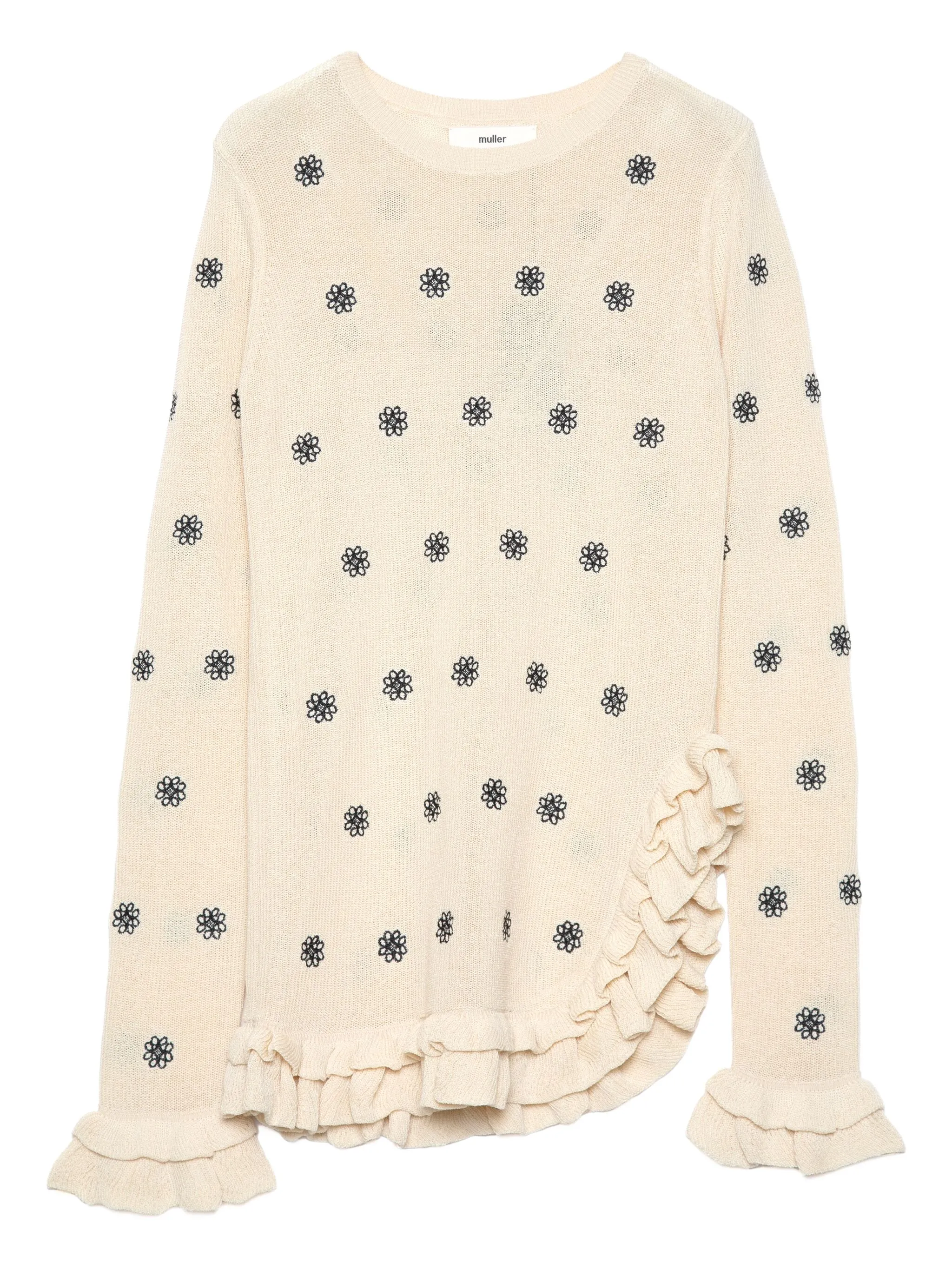 Топ с оборками Muller Of Yoshiokubo, нейтральный
Топ с оборками Muller Of Yoshiokubo, нейтральный