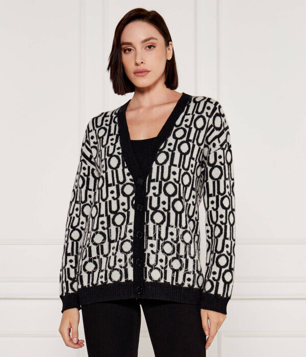 Кардиган шерстяной Liu Jo Loose Fit, черный
Кардиган шерстяной Liu Jo Loose Fit, черный