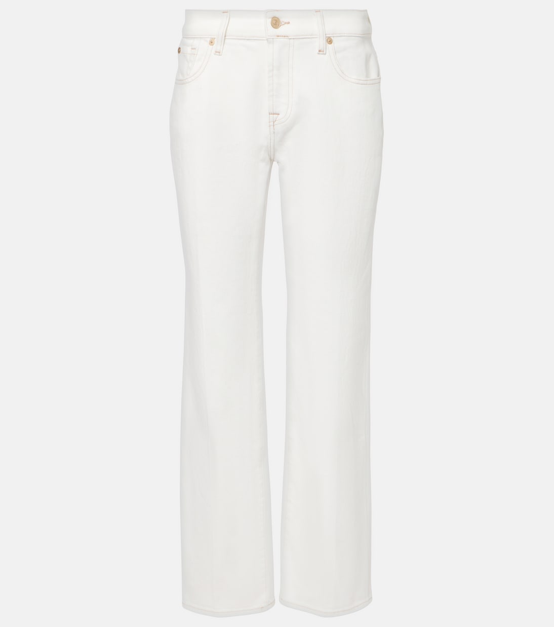 Прямые джинсы с высокой талией 7 For All Mankind, Milkyway
Прямые джинсы с высокой талией 7 For All Mankind, Milkyway