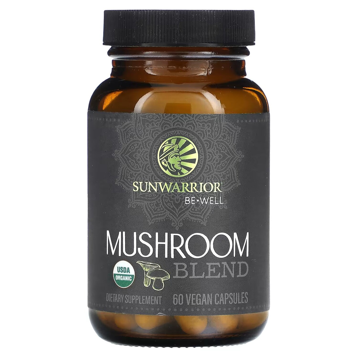 Грибная смесь, 60 веганских капсул Sunwarrior
Грибная смесь, 60 веганских капсул Sunwarrior