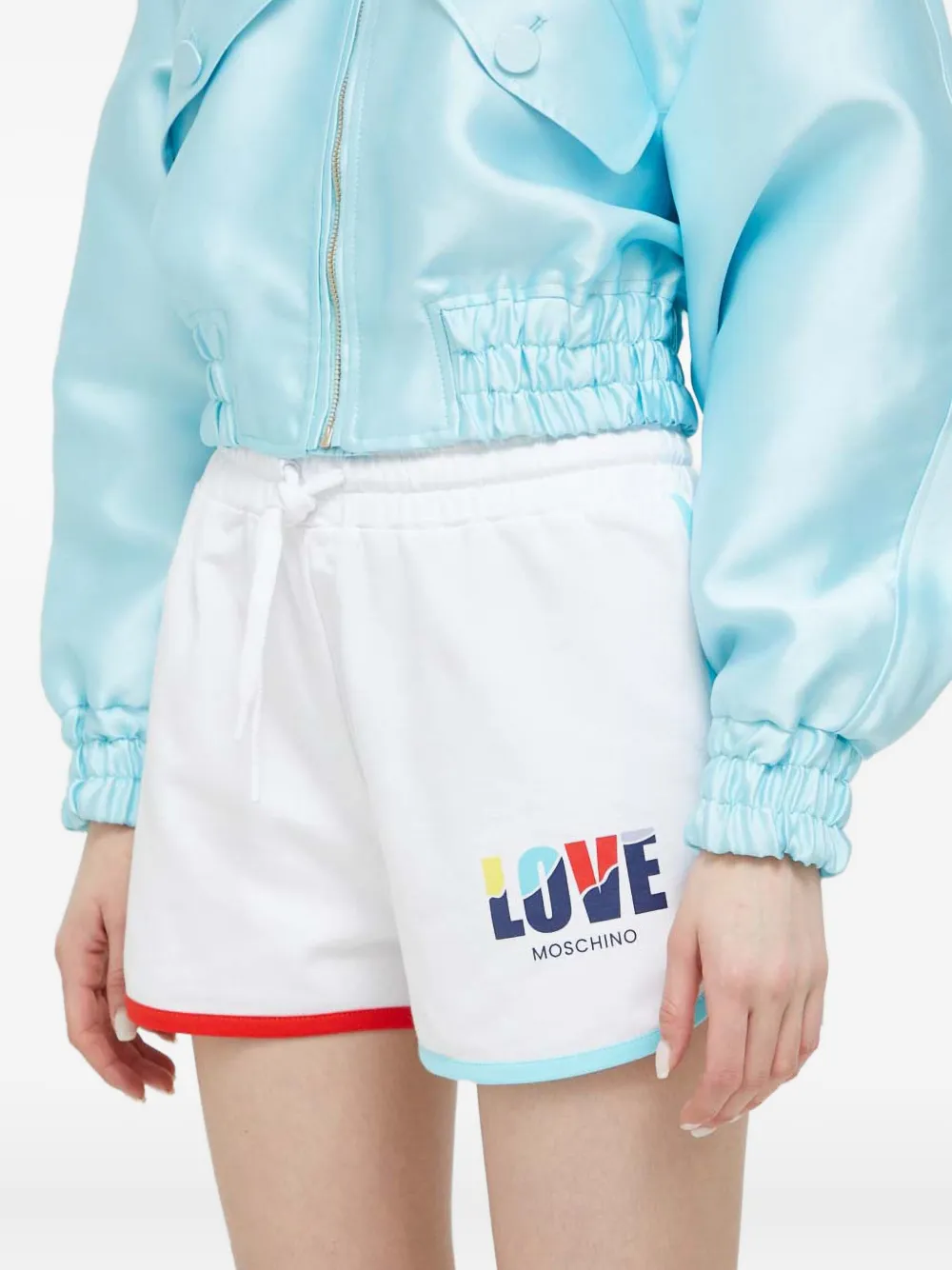 Шорты с кулиской Love Moschino, белый
Шорты с кулиской Love Moschino, белый