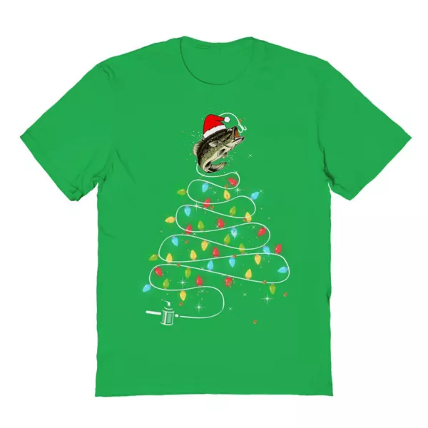 Мужская футболка с рождественским принтом в виде рыбок и огоньков Licensed Character, цвет irish green
Мужская футболка с рождественским принтом в виде рыбок и огоньков Licensed Character, цвет irish green