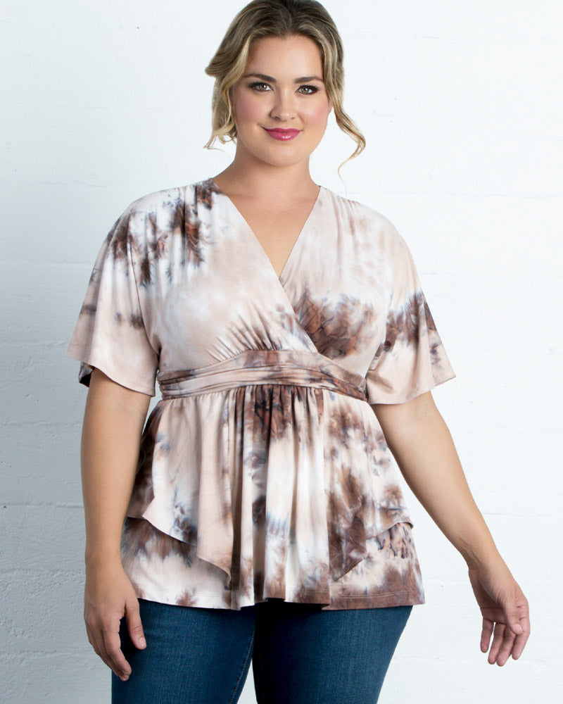 Топ с принтом Encore Kiyonna, цвет bordeaux blooms 
Топ с принтом Encore Kiyonna, цвет bordeaux blooms