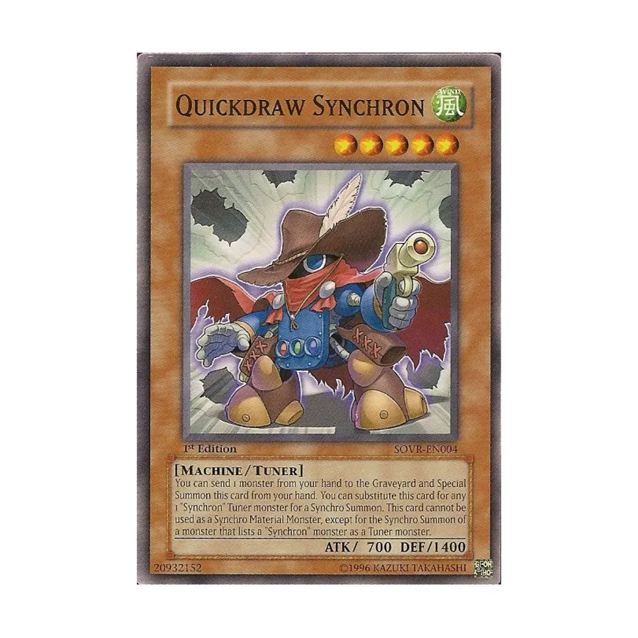 CCG Quickdraw Synchron (Общий), Yu-Gi-Oh - Stardust Overdive - Singles
CCG Quickdraw Synchron (Общий), Yu-Gi-Oh - Stardust Overdive - Singles