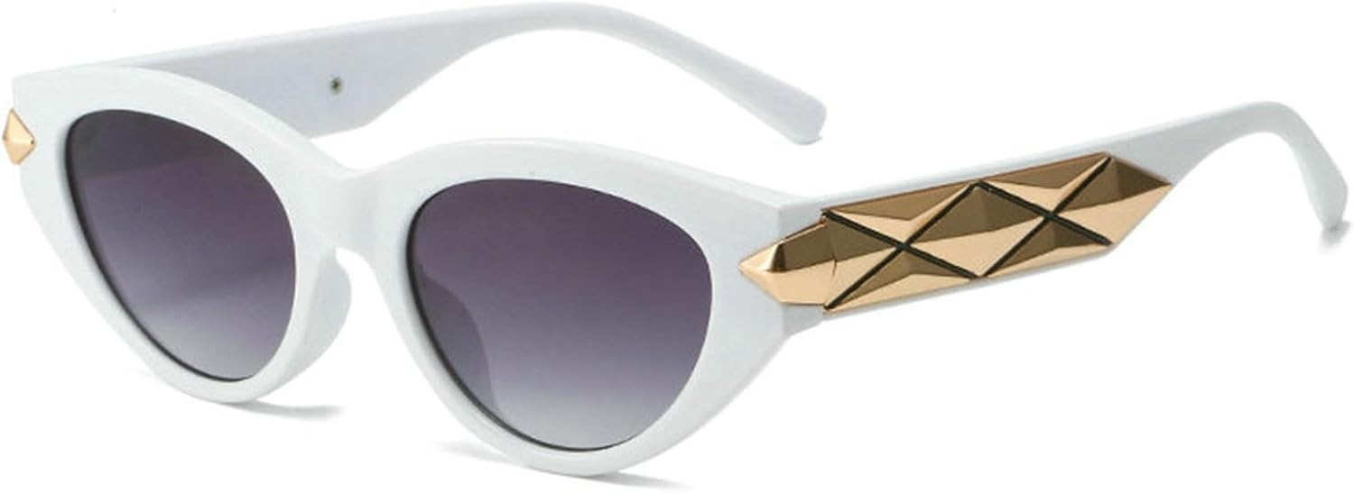 Хелена Сексуальные солнцезащитные очки в стиле панк «кошачий глаз» в маленькой оправе для женщин и мужчин, роскошные солнцезащитные очки в стиле Y2k, женские очки с градиентным переходом цвета в стиле 2000-х helena, White
Хелена Сексуальные солнцезащитные очки в стиле панк «кошачий глаз» в маленькой оправе для женщин и мужчин, роскошные солнцезащитные очки в стиле Y2k, женские очки с градиентным переходом цвета в стиле 2000-х helena, White