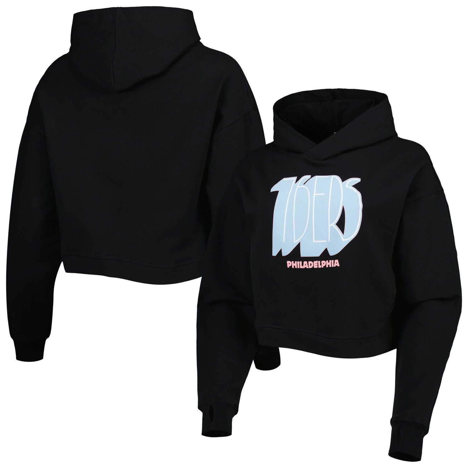 Женский укороченный пуловер с капюшоном Lusso Black Philadelphia 76ers Layla World Tour
Женский укороченный пуловер с капюшоном Lusso Black Philadelphia 76ers Layla World Tour