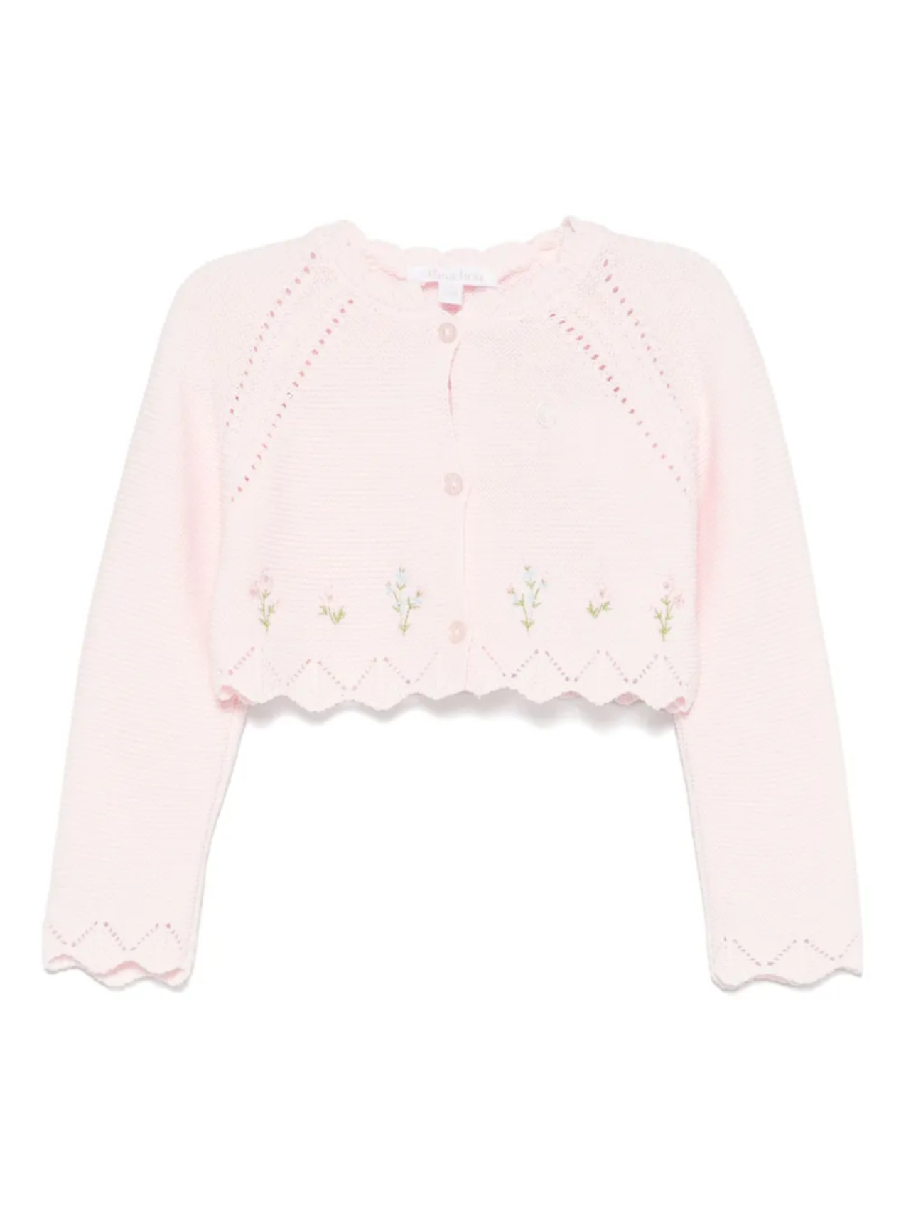 Кардиган с цветочной вышивкой Patachou, розовый
Кардиган с цветочной вышивкой Patachou, розовый