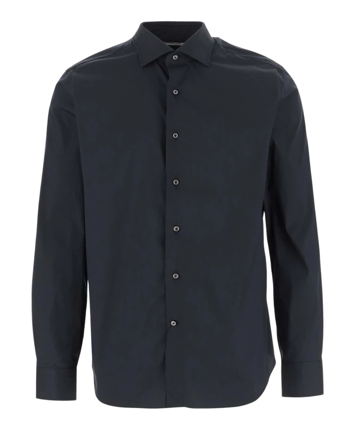 Рубашка из смесовой хлопковой ткани Alessandro Gherardi, синий
Рубашка из смесовой хлопковой ткани Alessandro Gherardi, синий