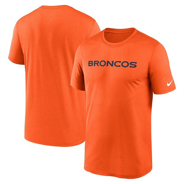 Мужская оранжевая футболка denver broncos legend wordmark performance Nike
Мужская оранжевая футболка denver broncos legend wordmark performance Nike
