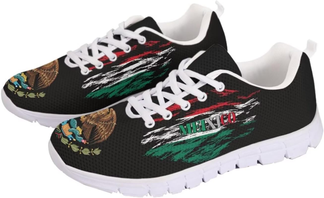 Мужские и женские беговые кроссовки для шоссе, тенниса, ходьбы, походов. Кроссовки на шнуровке для тренировок, спортзала, легкие спортивные кроссовки Getelinseng, Mexican Flag Bold Eagle
Мужские и женские беговые кроссовки для шоссе, тенниса, ходьбы, походов. Кроссовки на шнуровке для тренировок, спортзала, легкие спортивные кроссовки Getelinseng, Mexican Flag Bold Eagle