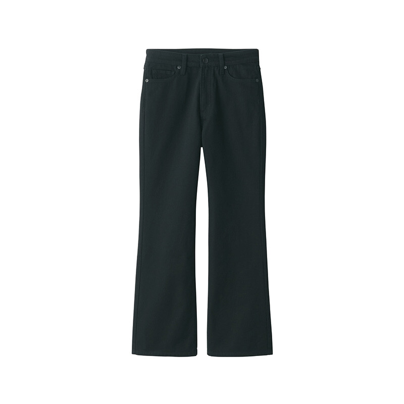 Брюки женские Muji расклешенные, черный
Брюки женские Muji расклешенные, черный