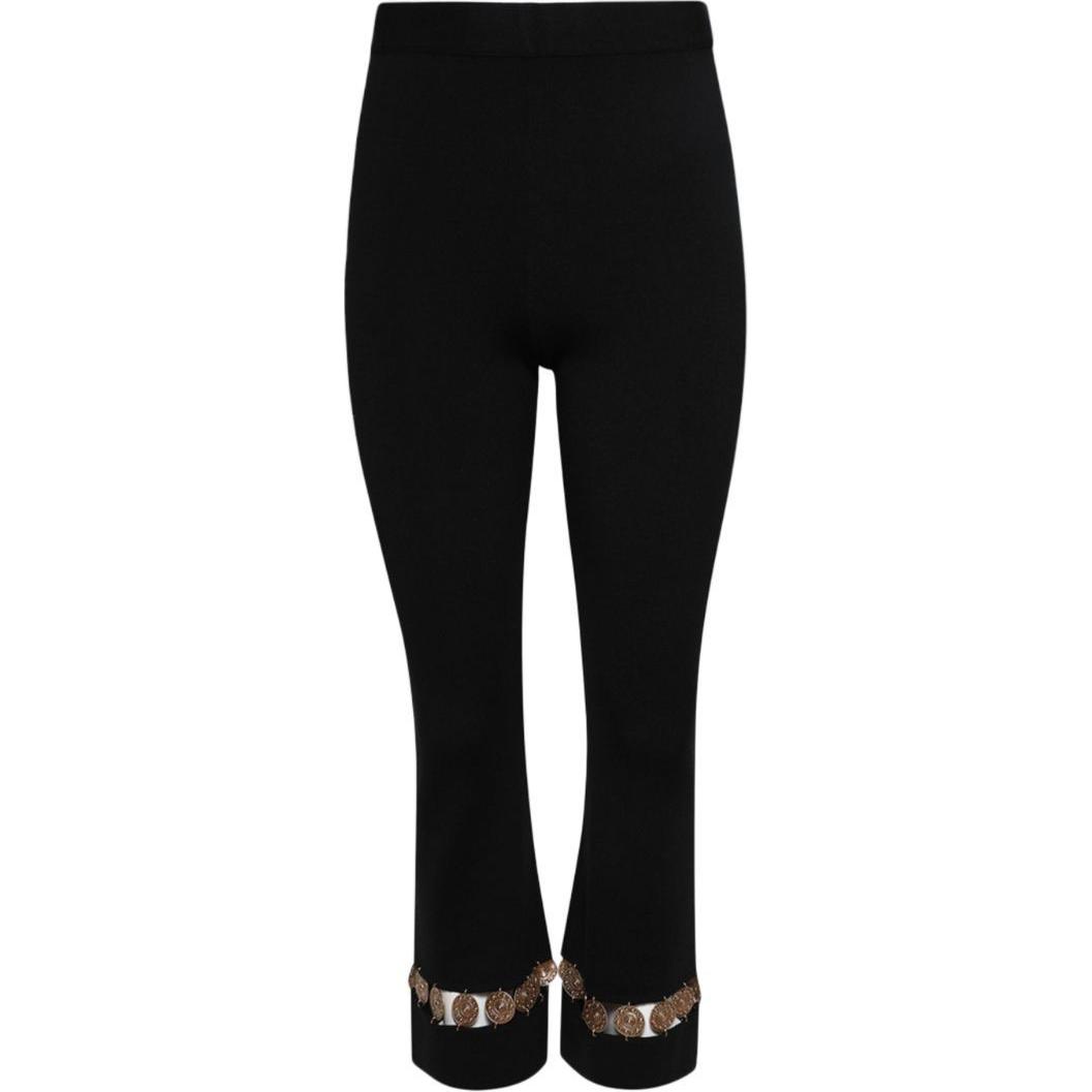 Rabanne украшенные прямые брюки Paco Rabanne, черный
Rabanne украшенные прямые брюки Paco Rabanne, черный