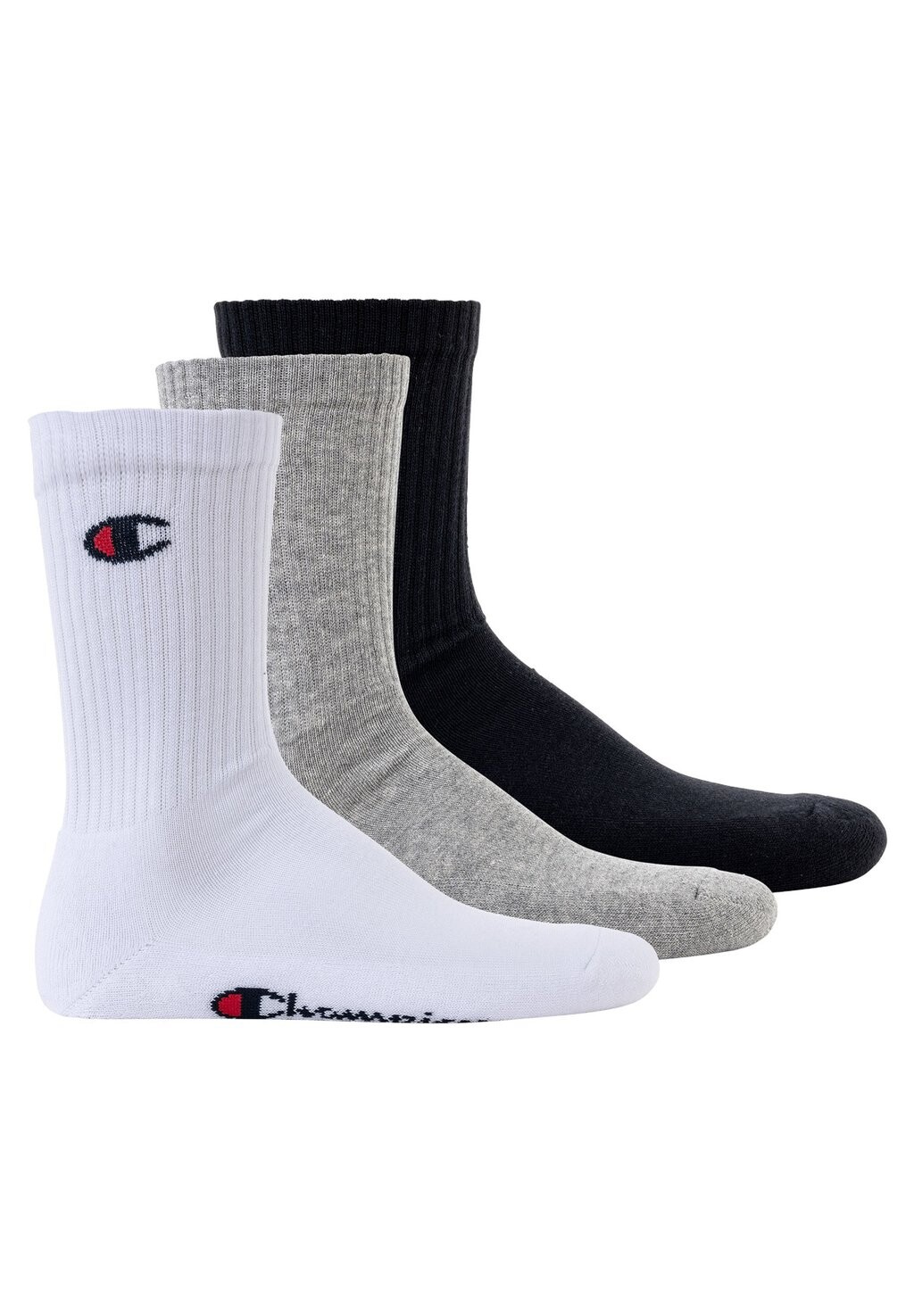 Носки UNISEX 3 PAAR Champion, цвет schwarz weiß grau 
Носки UNISEX 3 PAAR Champion, цвет schwarz weiß grau