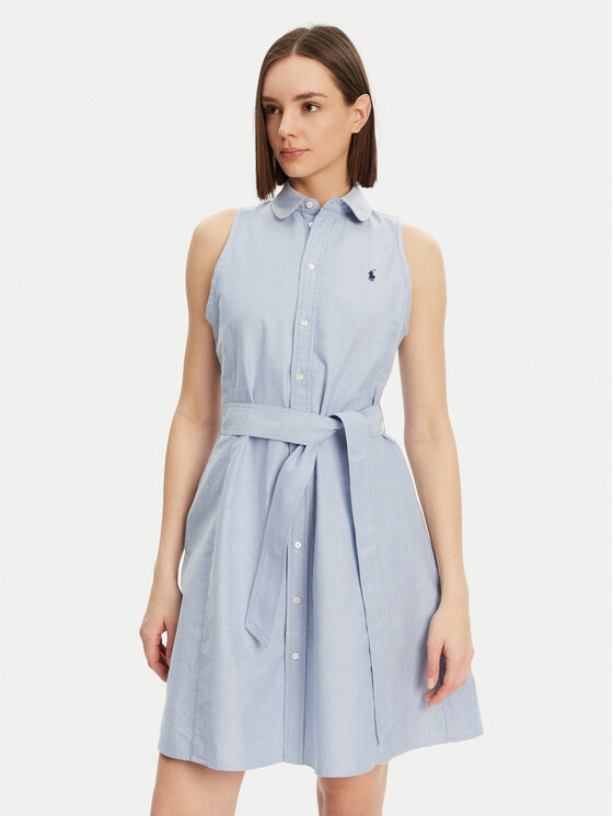 Платье-Рубашка стандартный крой 211906437006 Polo Ralph Lauren, синий
Платье-Рубашка стандартный крой 211906437006 Polo Ralph Lauren, синий