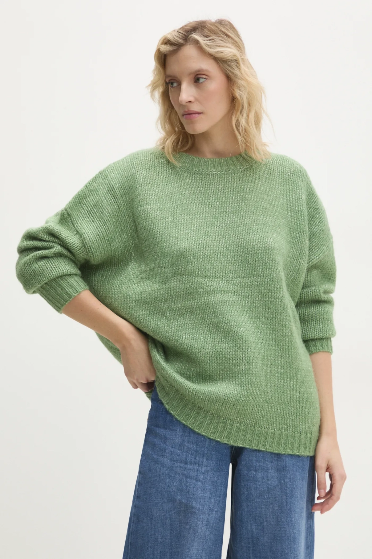 Шерстяной свитер Answear Lab, зеленый
Шерстяной свитер Answear Lab, зеленый