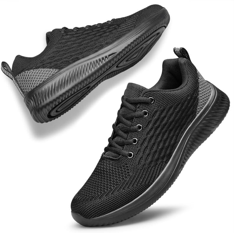 Мужские легкие спортивные кроссовки vibdiv для бега, ходьбы и занятий в спортзале - повседневные нескользящие модные кроссовки без шнурков, черный
Мужские легкие спортивные кроссовки vibdiv для бега, ходьбы и занятий в спортзале - повседневные нескользящие модные кроссовки без шнурков, черный