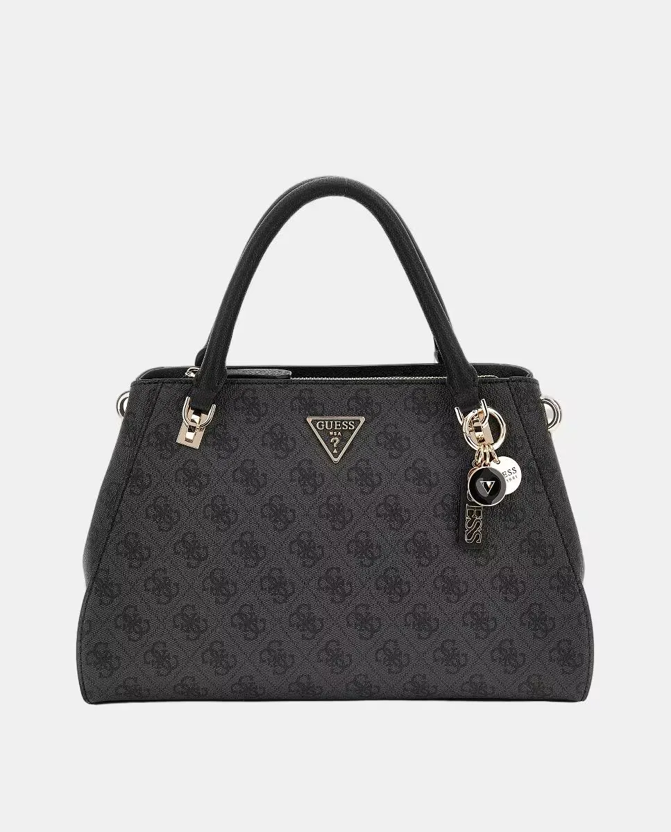 Сумка через плечо с застежкой-молнией Guess, темно-серый 
Сумка через плечо с застежкой-молнией Guess, темно-серый