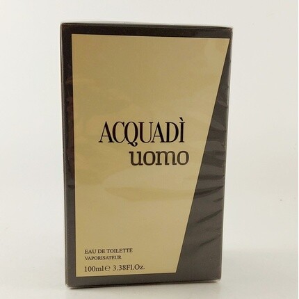 Acqua Di Uomo Eau De Toilette for Men 100ml - New In Box
Acqua Di Uomo Eau De Toilette for Men 100ml - New In Box