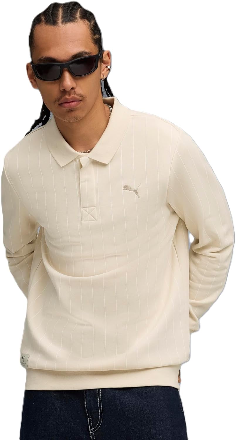 Мужская повседневная спортивная рубашка-поло PUMA, на флисовой подкладке, PUMA CLASS TR 691043
Мужская повседневная спортивная рубашка-поло PUMA, на флисовой подкладке, PUMA CLASS TR 691043