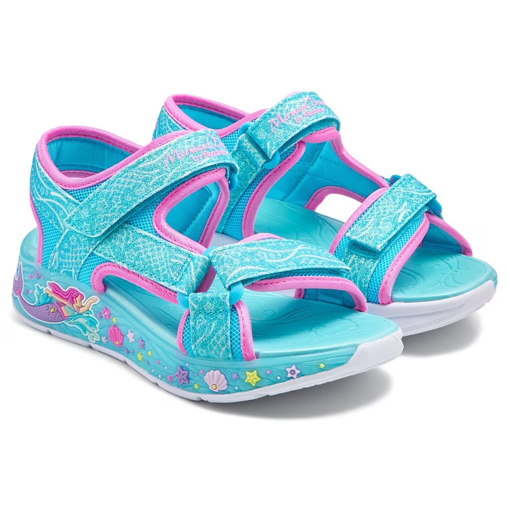 Детская сандалия с подсветкой "мечты русалки" для маленьких/больших детей Skechers, blue/mermaid
Детская сандалия с подсветкой "мечты русалки" для маленьких/больших детей Skechers, blue/mermaid