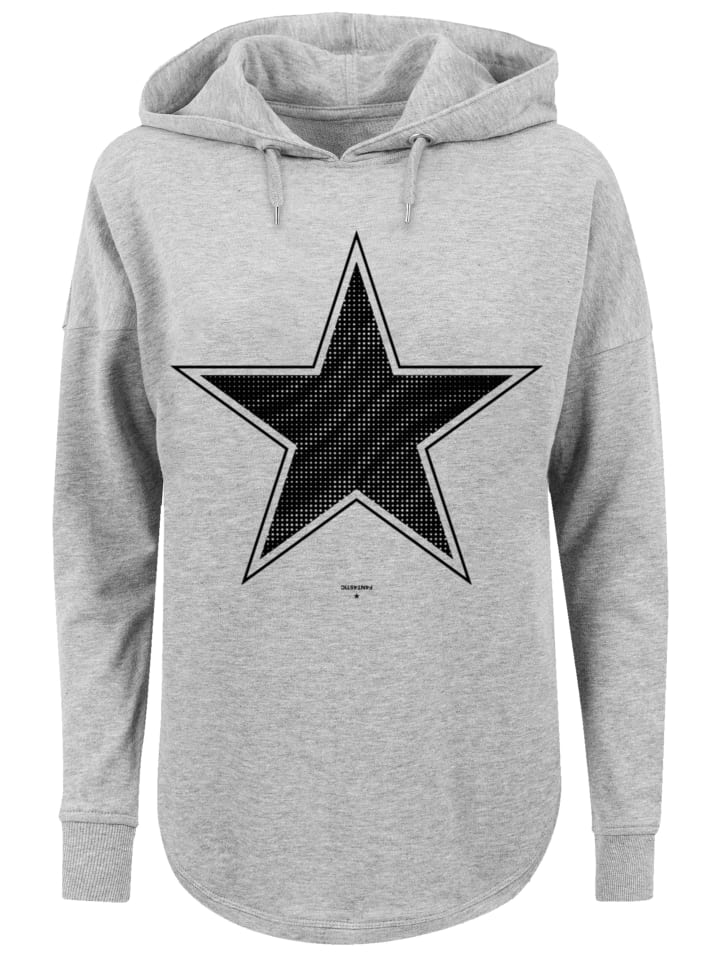 Толстовка свободного кроя со звездой, серого цвета F4NT4STIC
Толстовка свободного кроя со звездой, серого цвета F4NT4STIC
