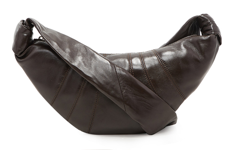 Серия Croissant Сумка-круассан из овчины, наплечная сумка, маленькая унисекс кросс-боди шоколадного цвета Lemaire
Серия Croissant Сумка-круассан из овчины, наплечная сумка, маленькая унисекс кросс-боди шоколадного цвета Lemaire