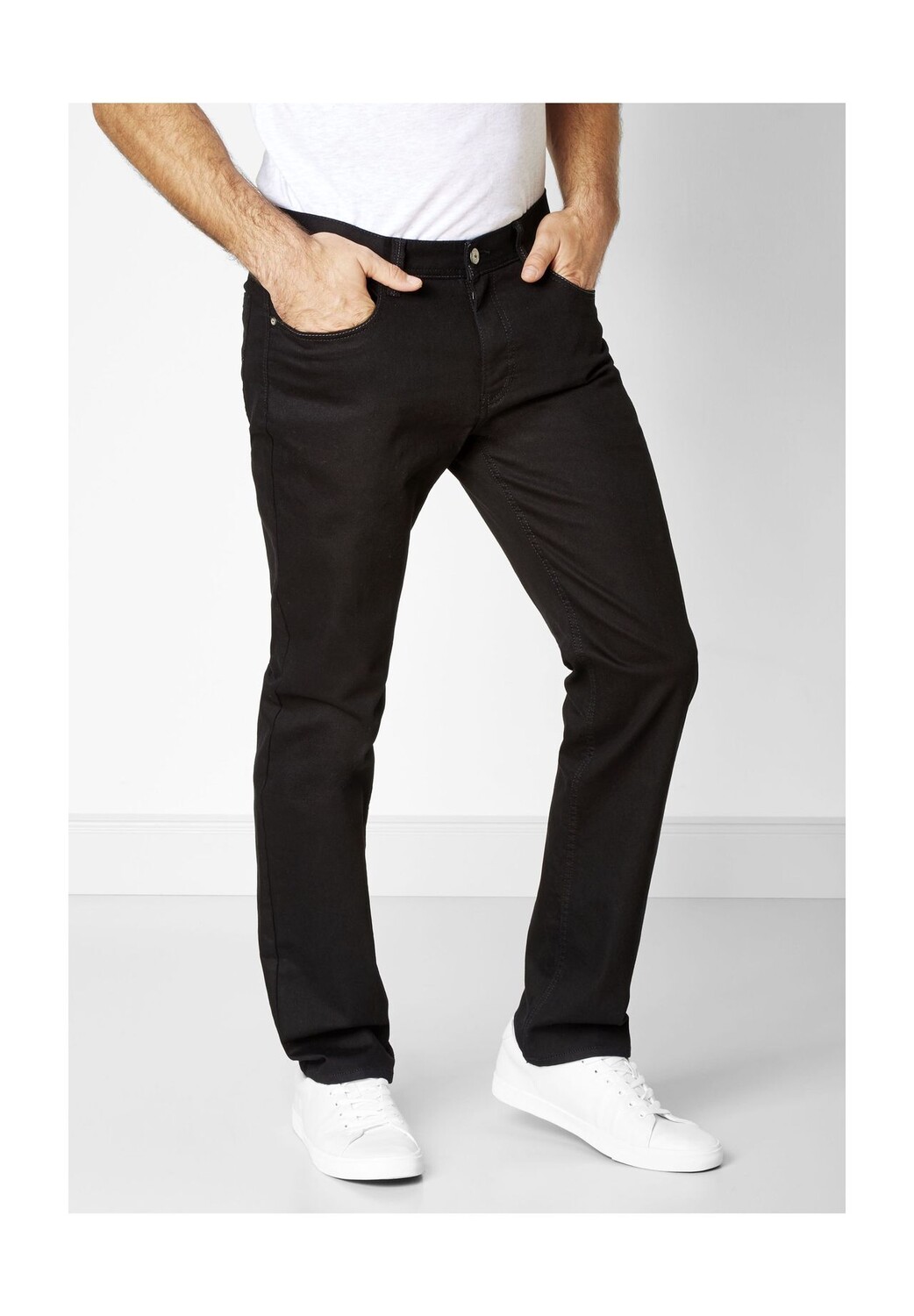 Джинсы с 5 карманами Лэнгли redpoint, черный 
Джинсы с 5 карманами Лэнгли redpoint, черный