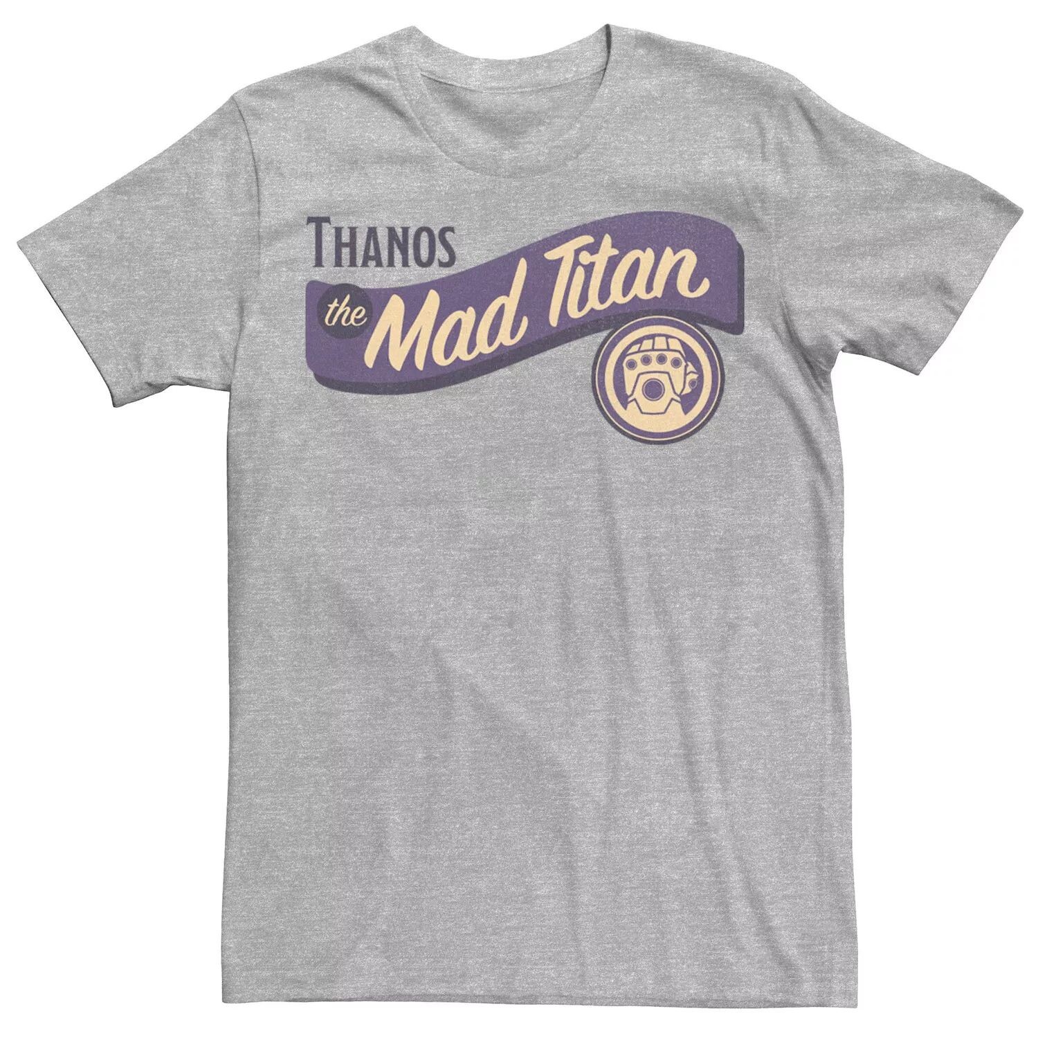 Мужская футболка с типографским рисунком Marvel Avengers Thanos The Mad Titan Licensed Character
Мужская футболка с типографским рисунком Marvel Avengers Thanos The Mad Titan Licensed Character