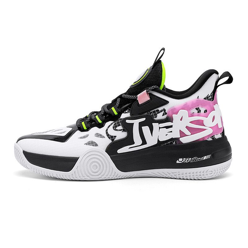 Баскетбольные кроссовки унисекс с низким верхом, цвет белый обсидиановый порошок Iverson 
Баскетбольные кроссовки унисекс с низким верхом, цвет белый обсидиановый порошок Iverson