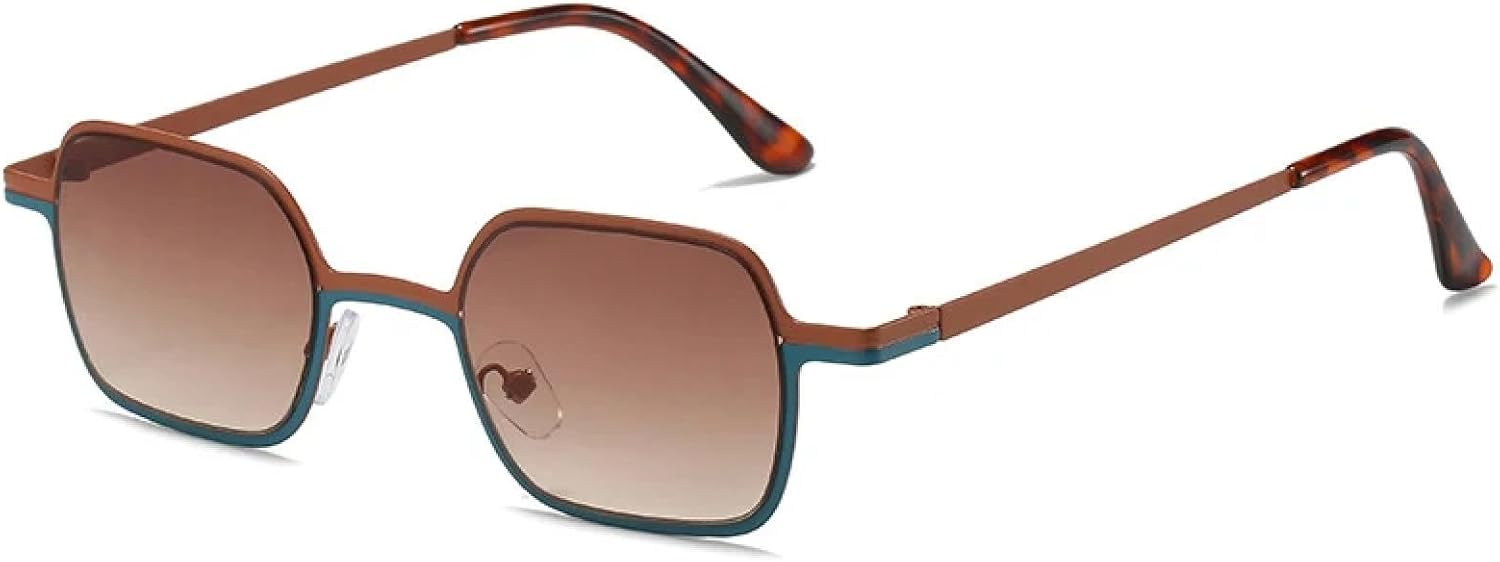 Роскошные маленькие металлические модные ретро-солнцезащитные очки для путешествий, уличной фотографии, унисекс, защита от УФ-излучения UV400 TKKTLLT, Brown Gradient Tea
Роскошные маленькие металлические модные ретро-солнцезащитные очки для путешествий, уличной фотографии, унисекс, защита от УФ-излучения UV400 TKKTLLT, Brown Gradient Tea