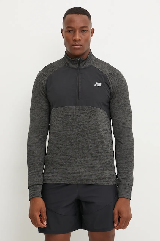 Беговая толстовка Athletics Heat Grid New Balance, черный
Беговая толстовка Athletics Heat Grid New Balance, черный