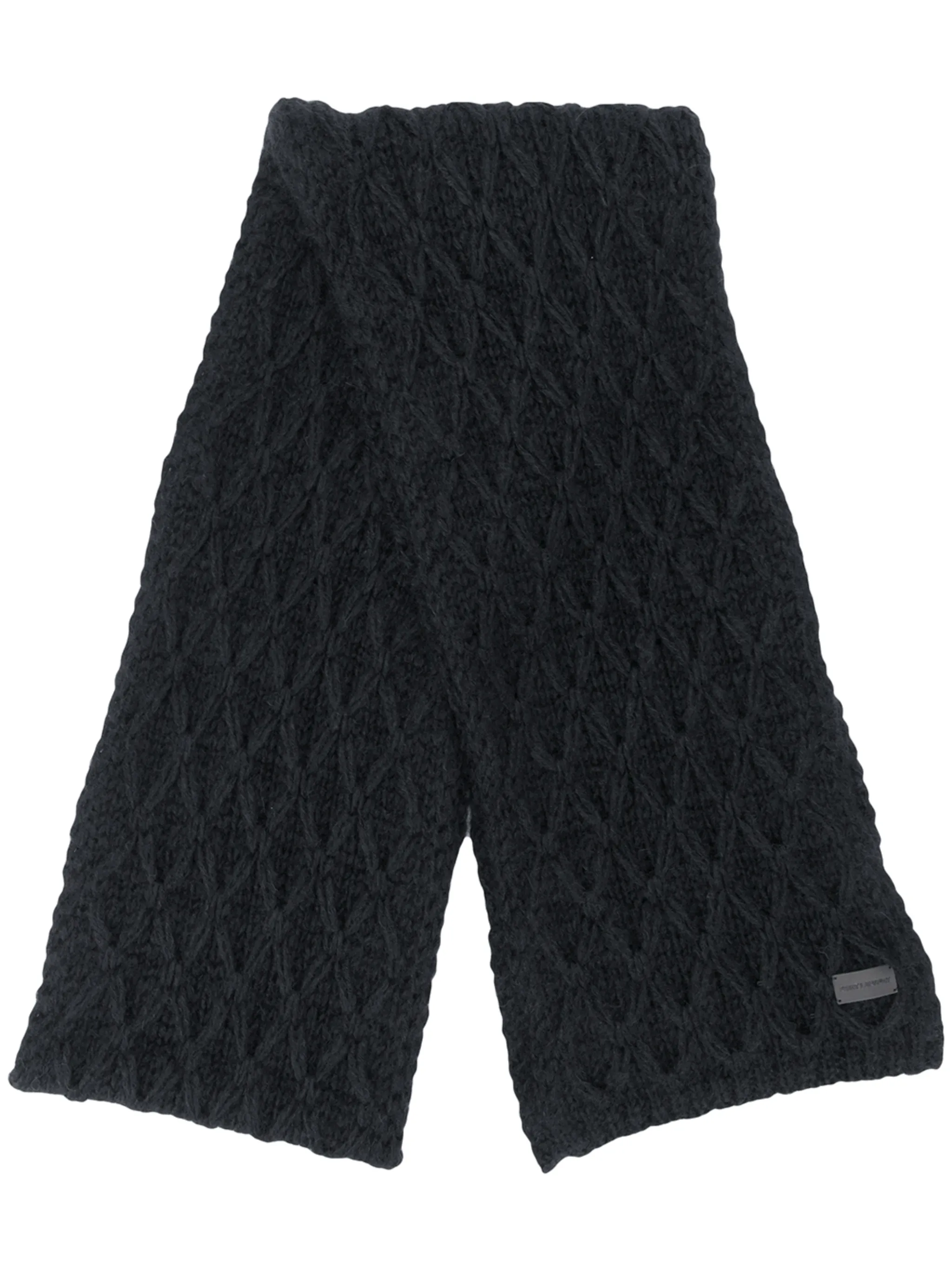 Шарф фактурной вязки Saint Laurent, черный
Шарф фактурной вязки Saint Laurent, черный