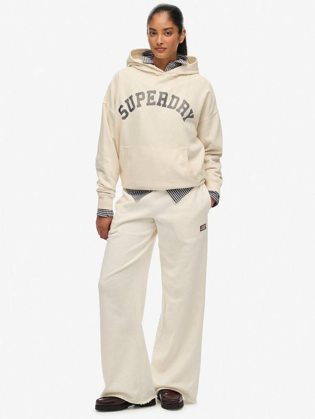 Прямые спортивные джоггеры Athletic Essentials Superdry, Off White
Прямые спортивные джоггеры Athletic Essentials Superdry, Off White